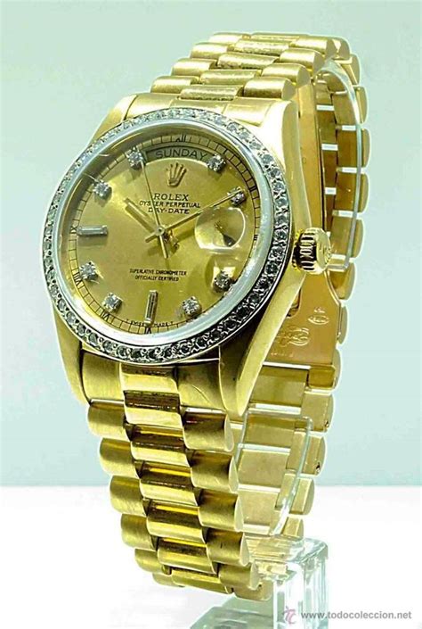 rolex presidente diamantes|used rolex watches for sale.